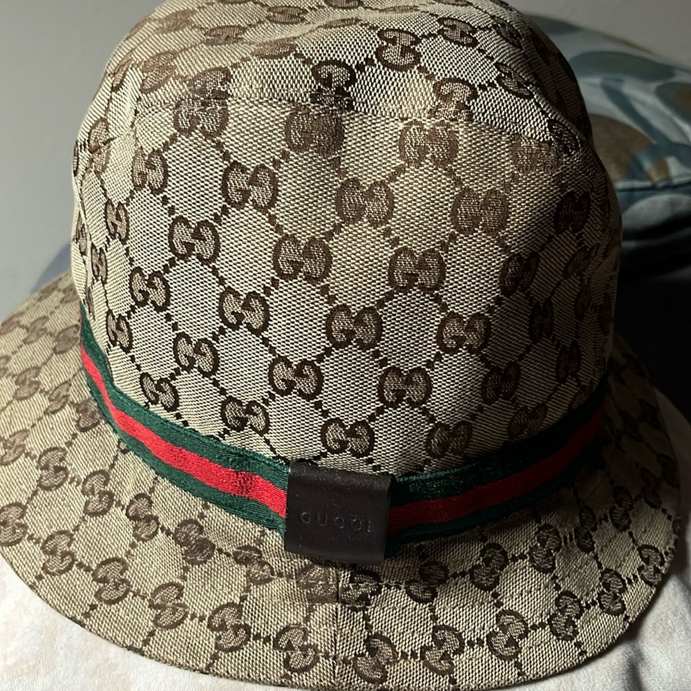 Mens Gucci Bucket Hat Size L